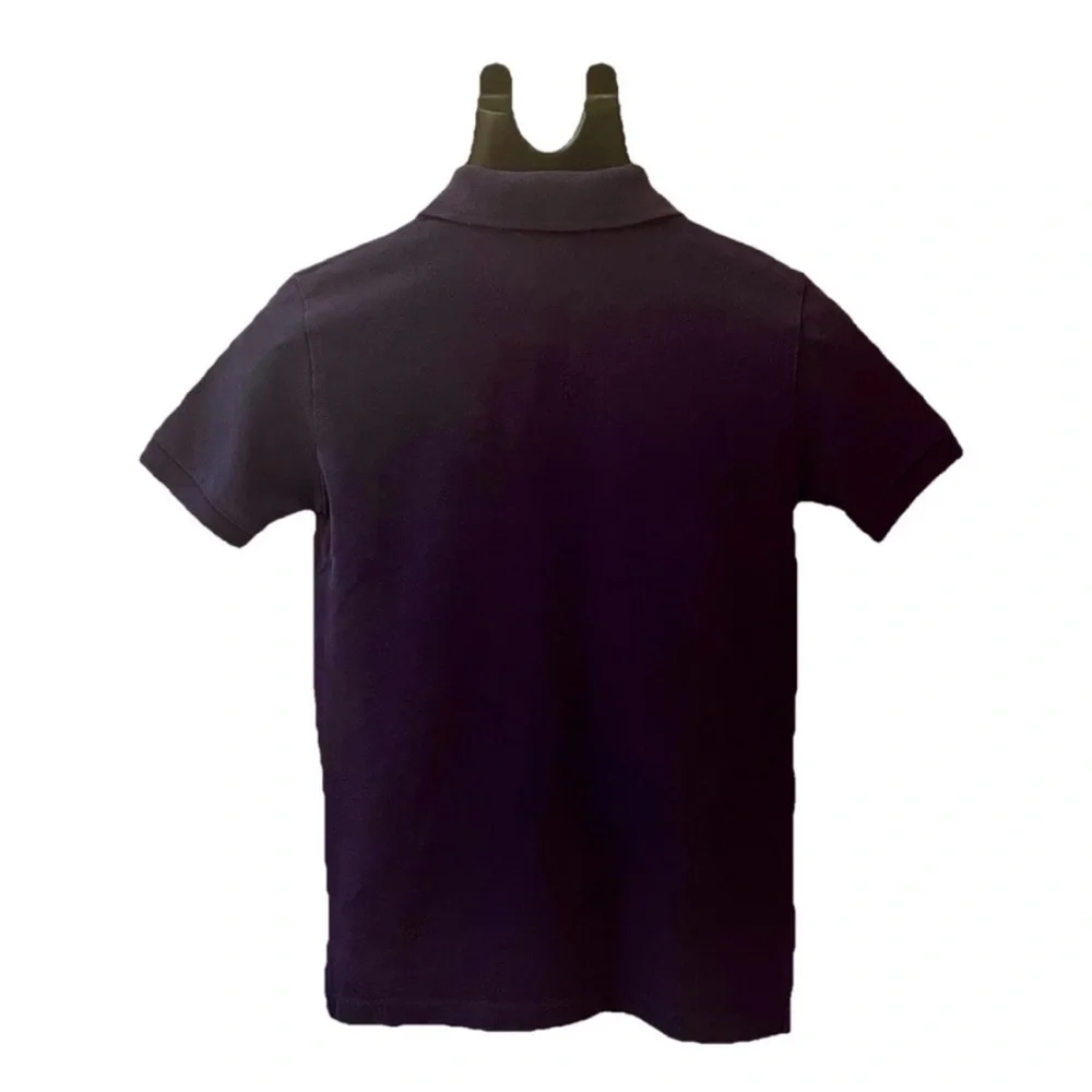 Polo Ralph Lauren Boys Navy Short Sleeve Polo Shirt - Size S (8)
